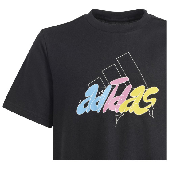 Adidas Παιδική κοντομάνικη μπλούζα GFX Illustrated Tee Adidas Παιδική κοντομάνικη μπλούζα GFX Illustrated Tee
